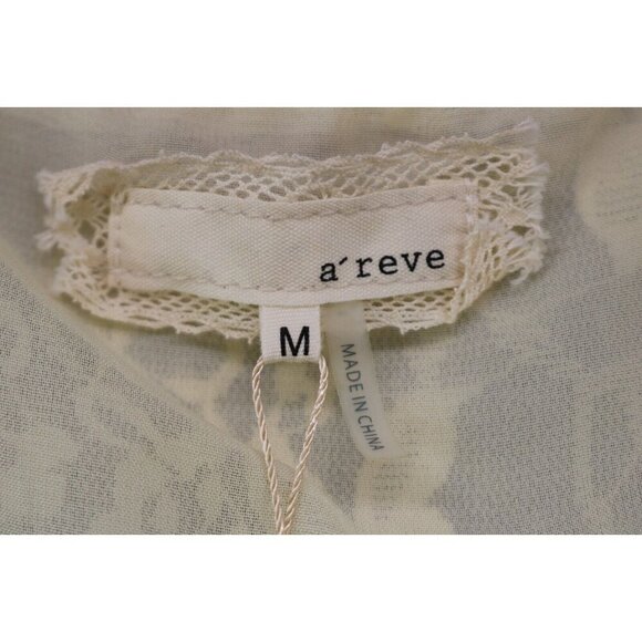 a'reve Anthropologie Lace Tiered Crocheted Trim Overlay-Size Medium - Picture 4 of 10